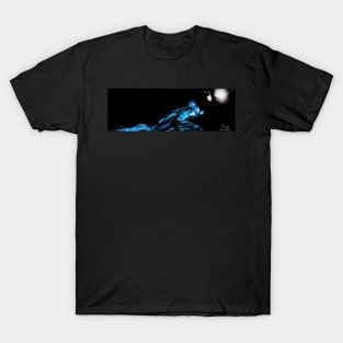 Blue move (Digital Figure Drawing) T-Shirt